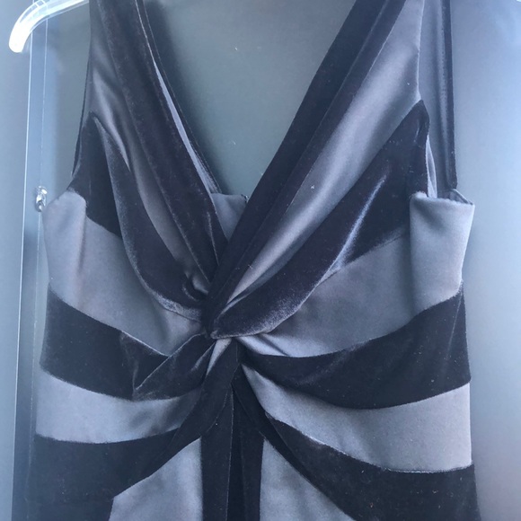 BNWT Black Maxi Dress w Front Knot - Picture 3 of 8